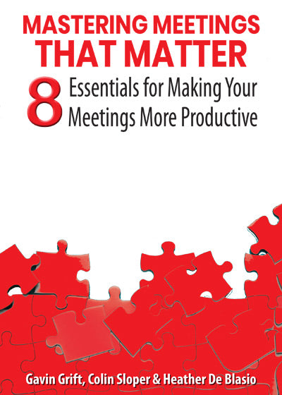 Mastering Meetings That Matter - Soft cover